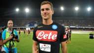 Arek Milik Napoli Serie A 08012016