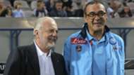 Aurelio De Laurentiis, Maurizio Sarri, SSC Napoli, Serie A, 09232015