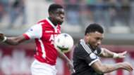 Derrick Luckassen - Colin Kazim-Richards, AZ - Feyenoord, Eredivisie 05042015