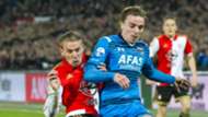Sven van Beek - Ben Rienstra, Feyenoord - AZ, KNVB Beker 03032016