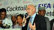 Gianni Infantino in Nigeria