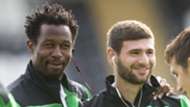 Efe Ambrose & Nadir Ciftci of Celtic