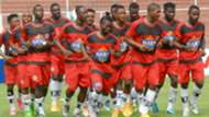 Lobi Stars warm up