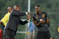 Steve Komphela and Kgotso Moleko