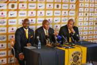Komphela, Kaizer and Bobby Motaung