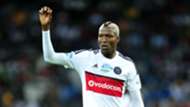 Tendai Ndoro of Orlando Pirates against SuperSport United