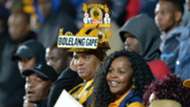 Kaizer Chiefs fans at the Bidvest Stadium