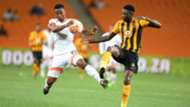 Thobani Mncwango and Erick Mathoho - Kaizer Chiefs v Polokwane City