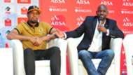 Itumeleng Khune and Steve Komphela - Kaizer Chiefs