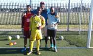 Shuaib Walters with Young Bafana