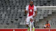 Nathan Paulse celebrates scoring for Ajax Cape Town