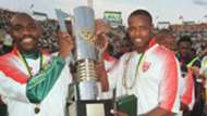 Phil Masinga and Linda Buthelezi - Bafana Bafana