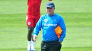 Gavin Hunt at Bidvest Wits training