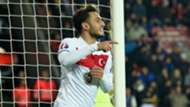 Hakan Calhanoglu Czech Republic Turkey 10112015
