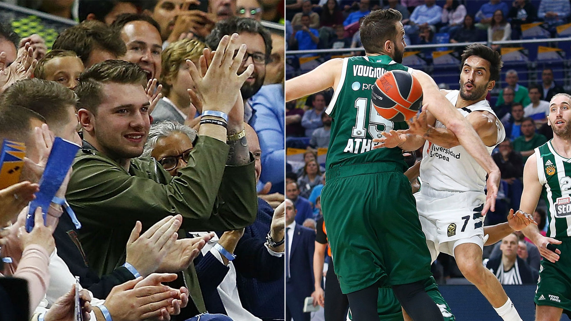 Luka Doncic, testigo del show de Facundo Campazzo en la ...