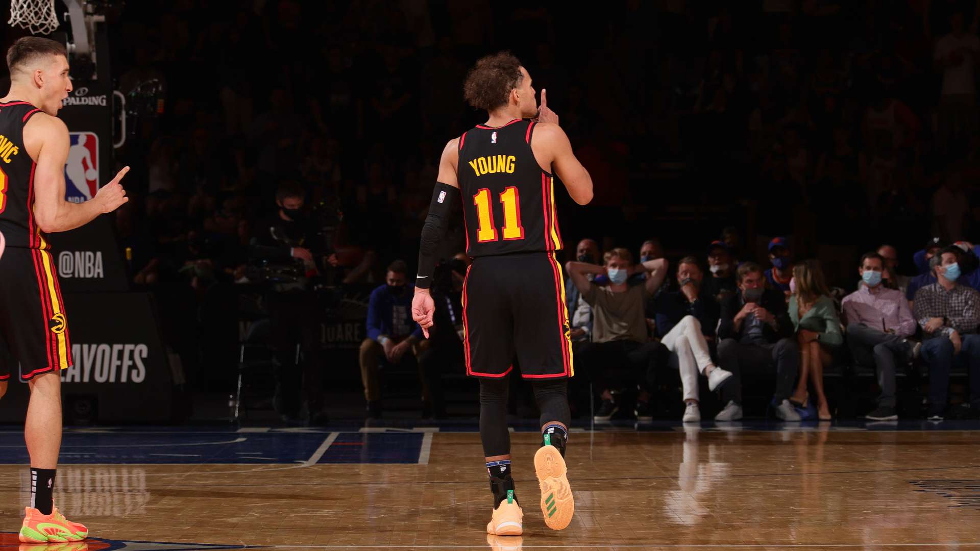Trae Young y Atlanta Hawks silenciaron la fiesta de New York Knicks en el  Madison Square Garden | NBA.com Argentina | El sitio oficial de la NBA