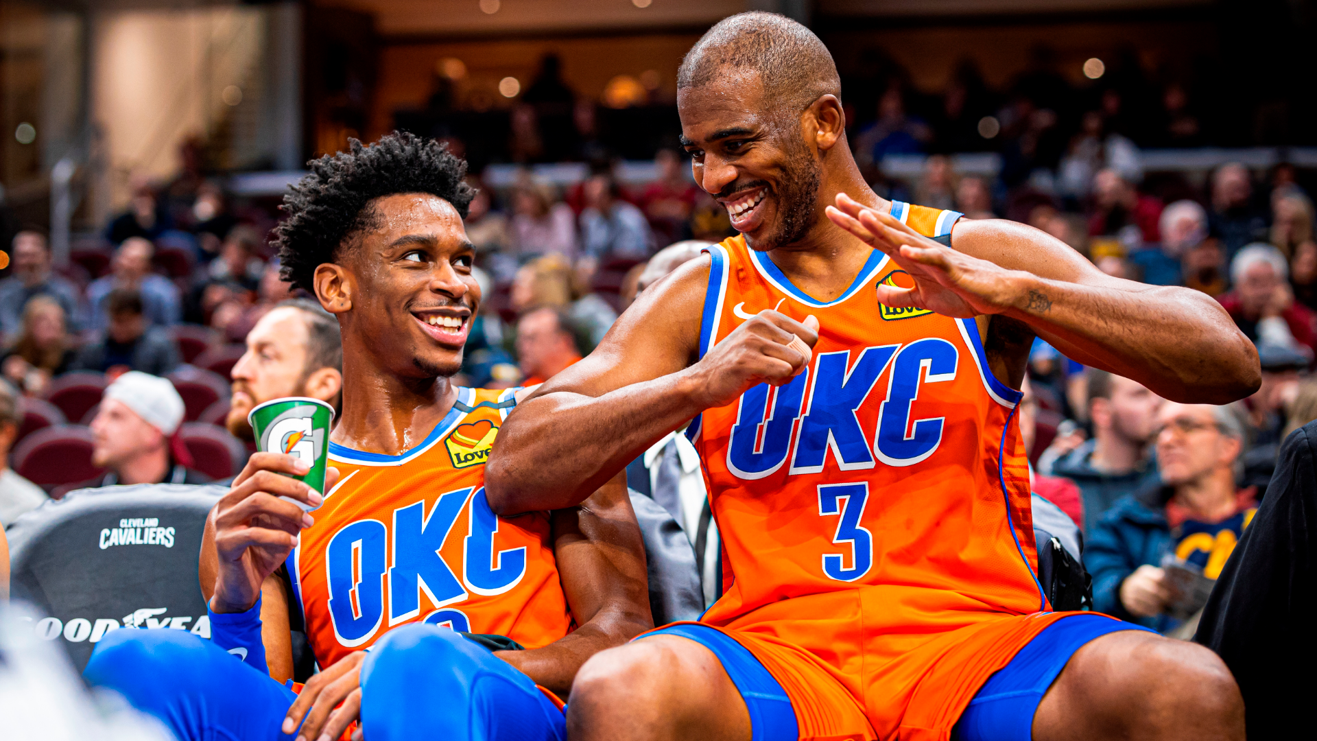 Oklahoma City Thunder Guards Chris Paul And Shai Gilgeous Alexander Are A Match Made In Backcourt Heaven Nba Com India The Official Site Of The Nba