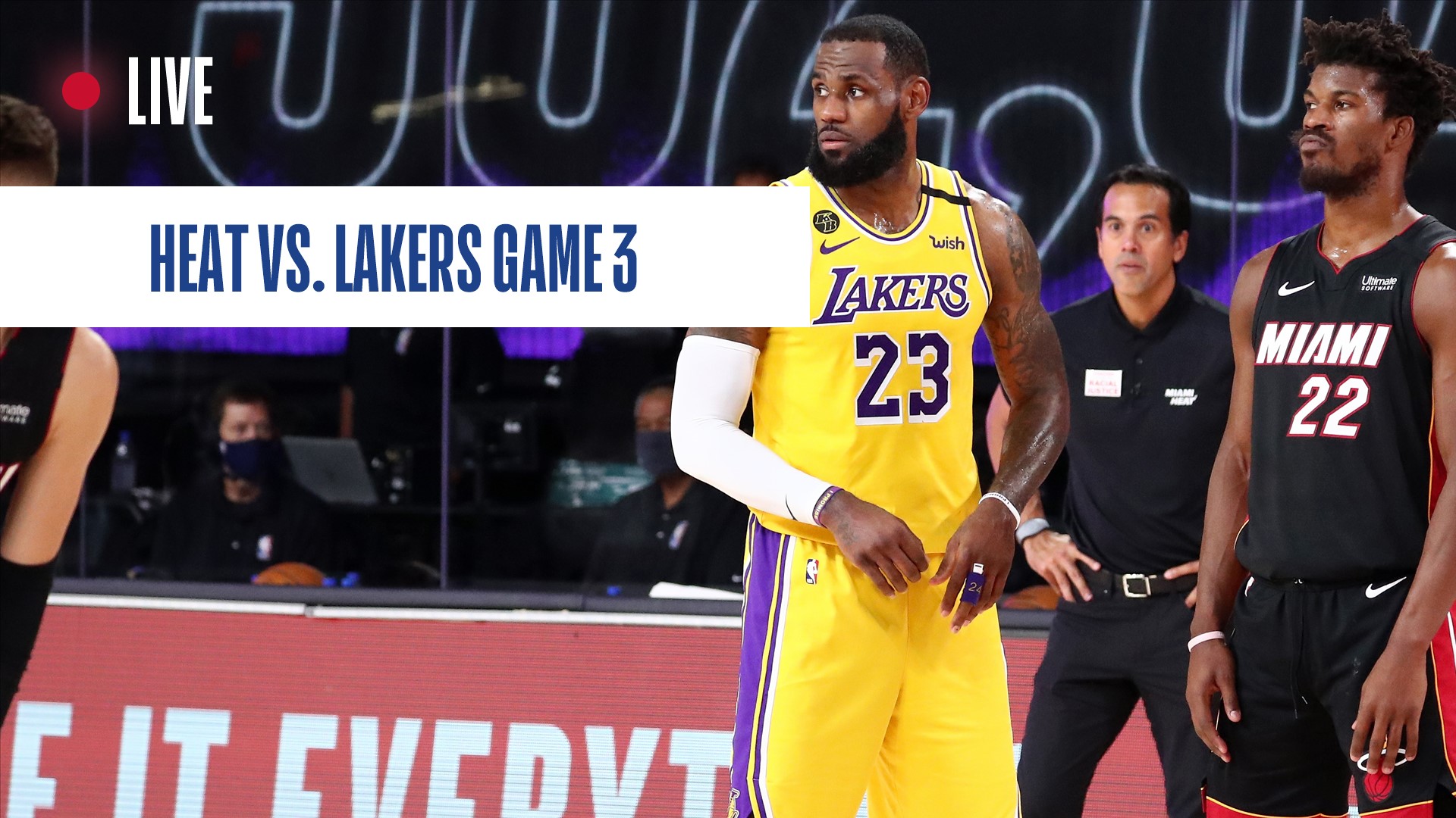 NBA Finals 2020: Miami Heat vs. Los Angeles Lakers Game 3 ...