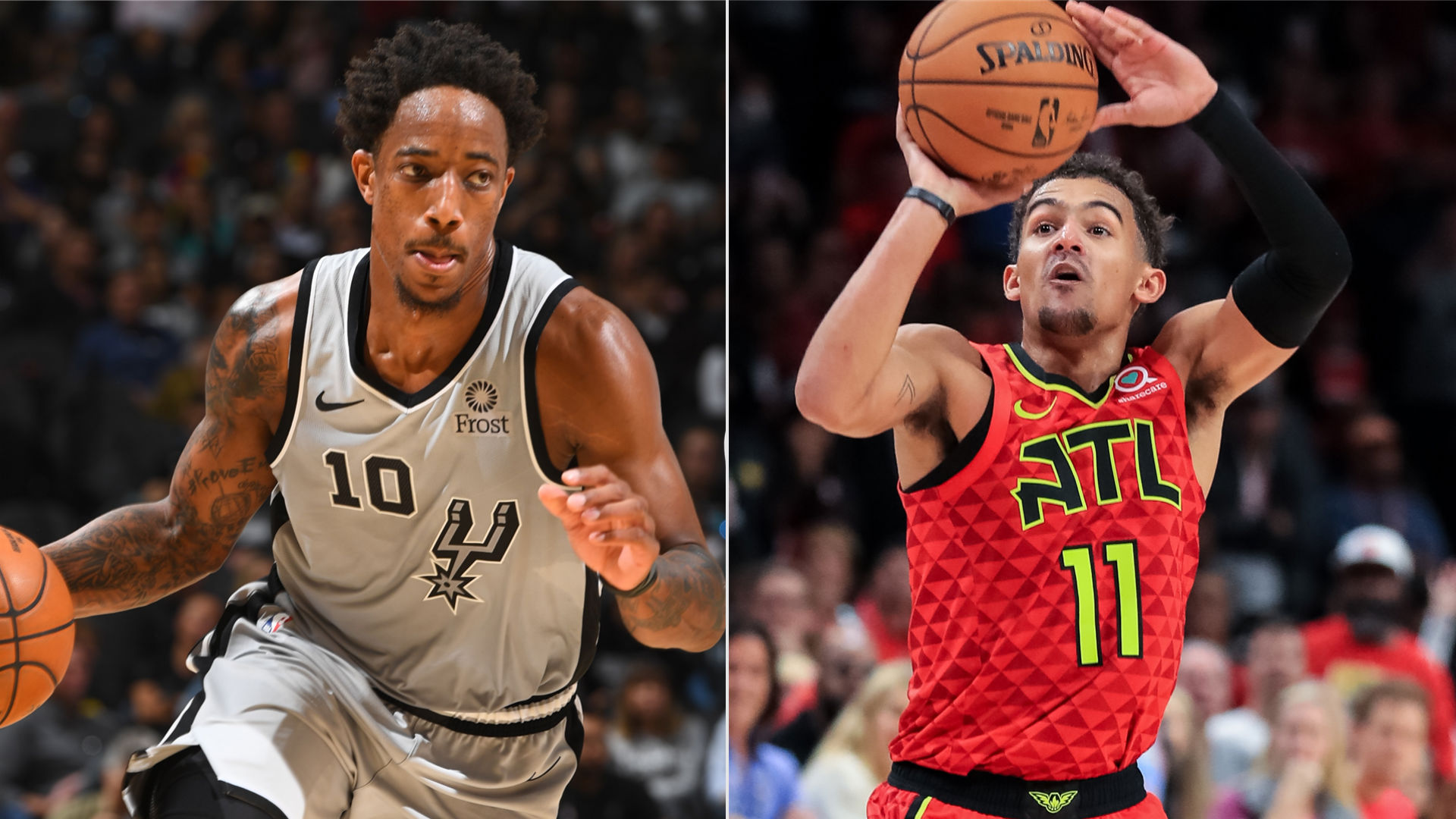 Demar Derozan Trae Young Come Up Clutch With Last Second Shots To