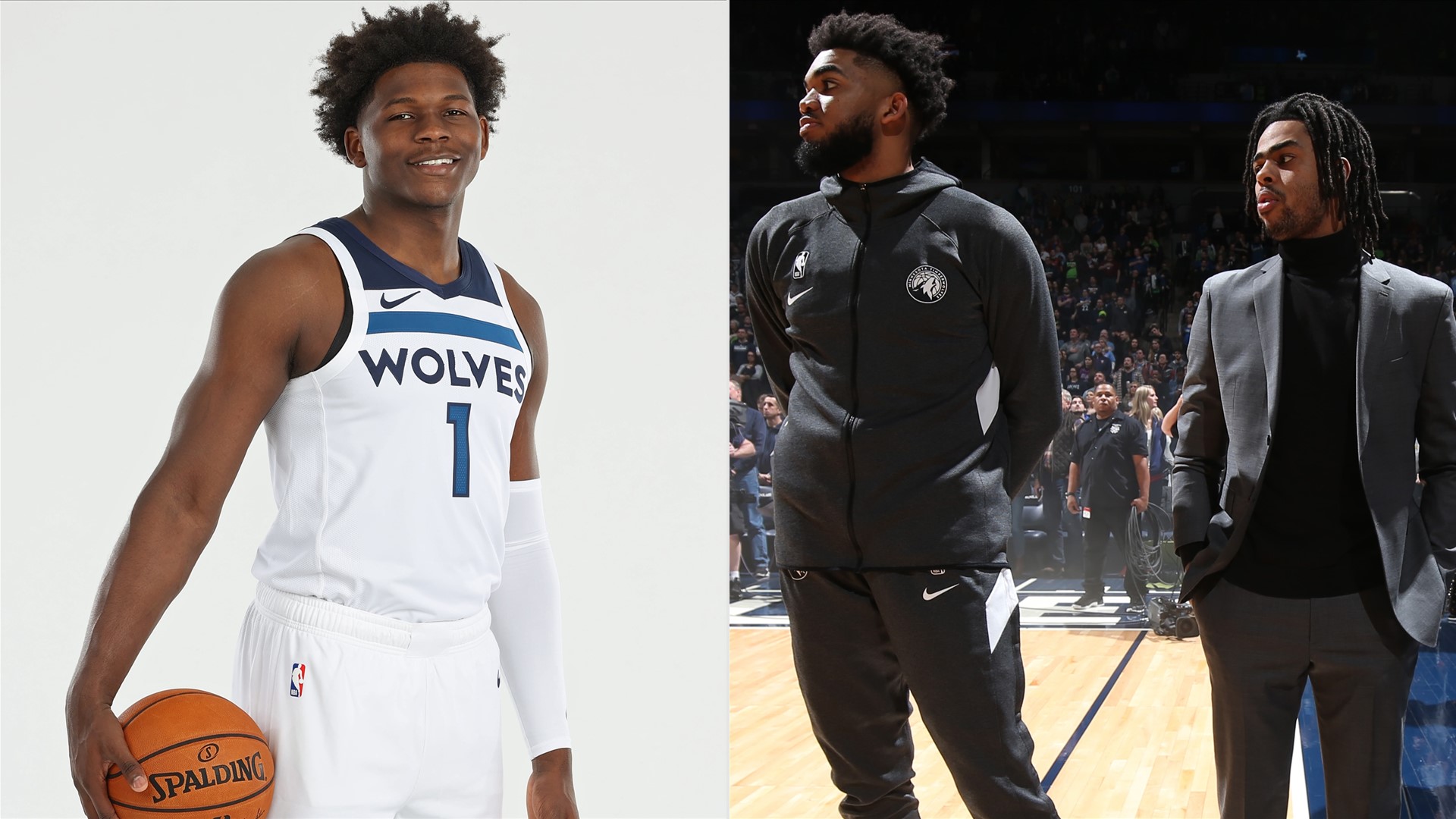 How Does Anthony Edwards Fit Alongside Minnesota Timberwolves Stars Karl Anthony Towns And D Angelo Russell Nba Com Canada The Official Site Of The Nba