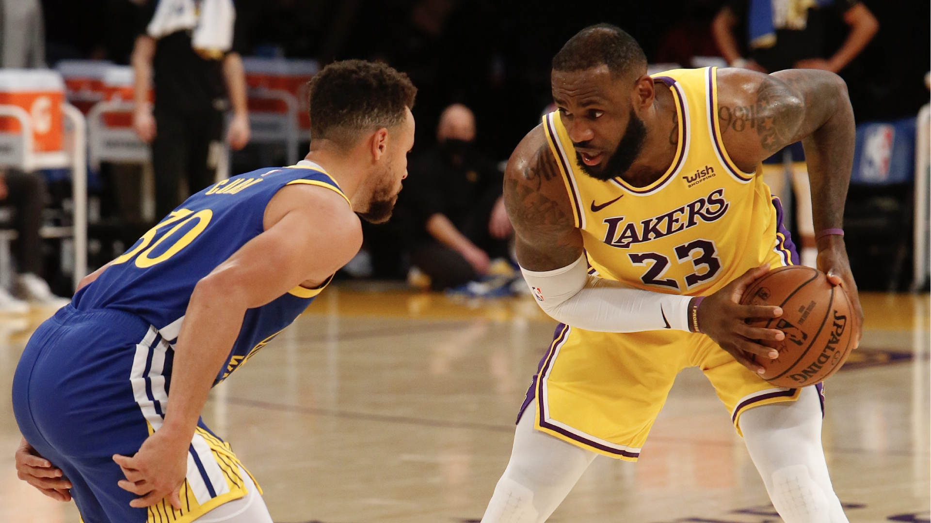 Warriors Lakers 2021 Christmas