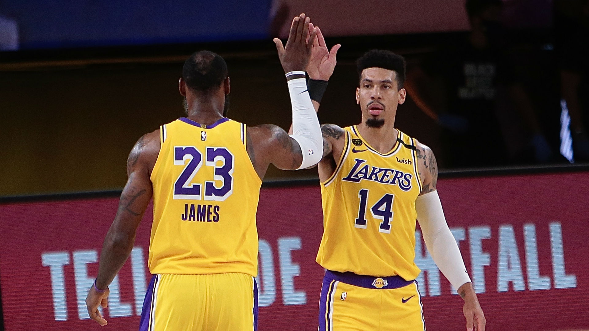 NBA Finals 2020: LeBron James and Danny Green join ...