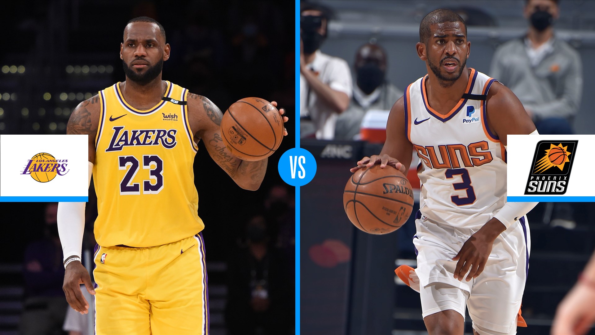NBA Playoffs 2021: Phoenix Suns vs. Los Angeles Lakers ...