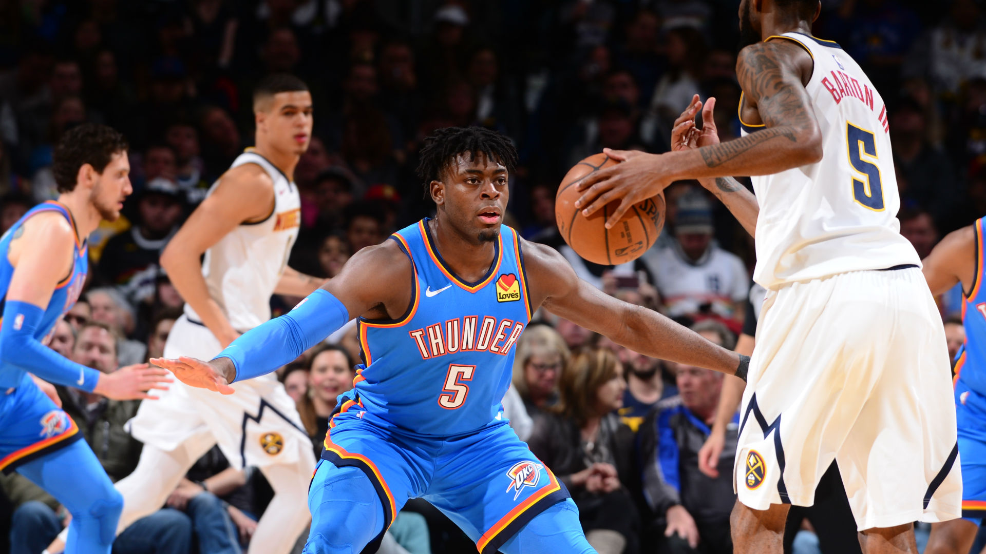 As Luguentz Dort's role with the Oklahoma City Thunder grows, so does ...