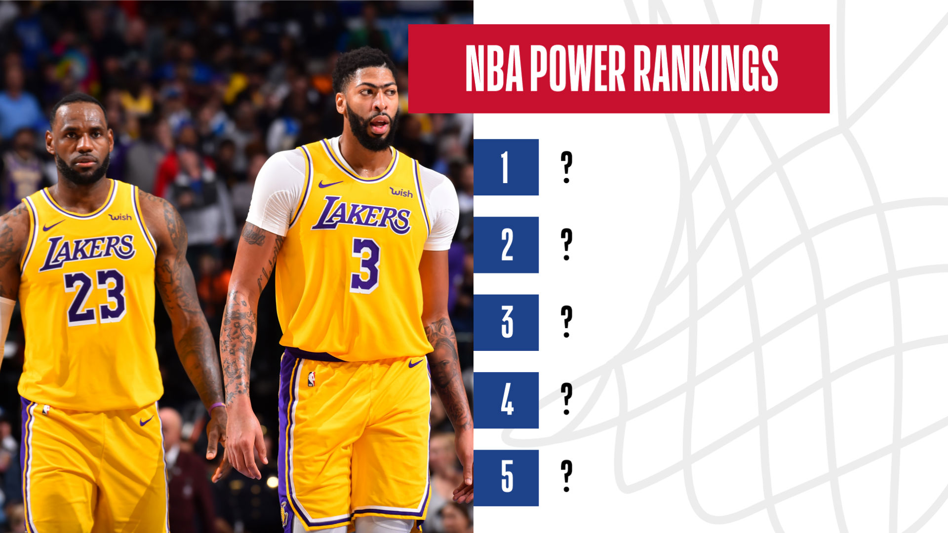 NBA Power Rankings: Los Angeles Lakers Take The Top Spot, Houston ...