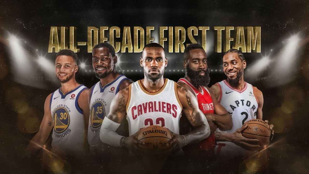 AllDecade Team Best NBA players of the 2010s Australia