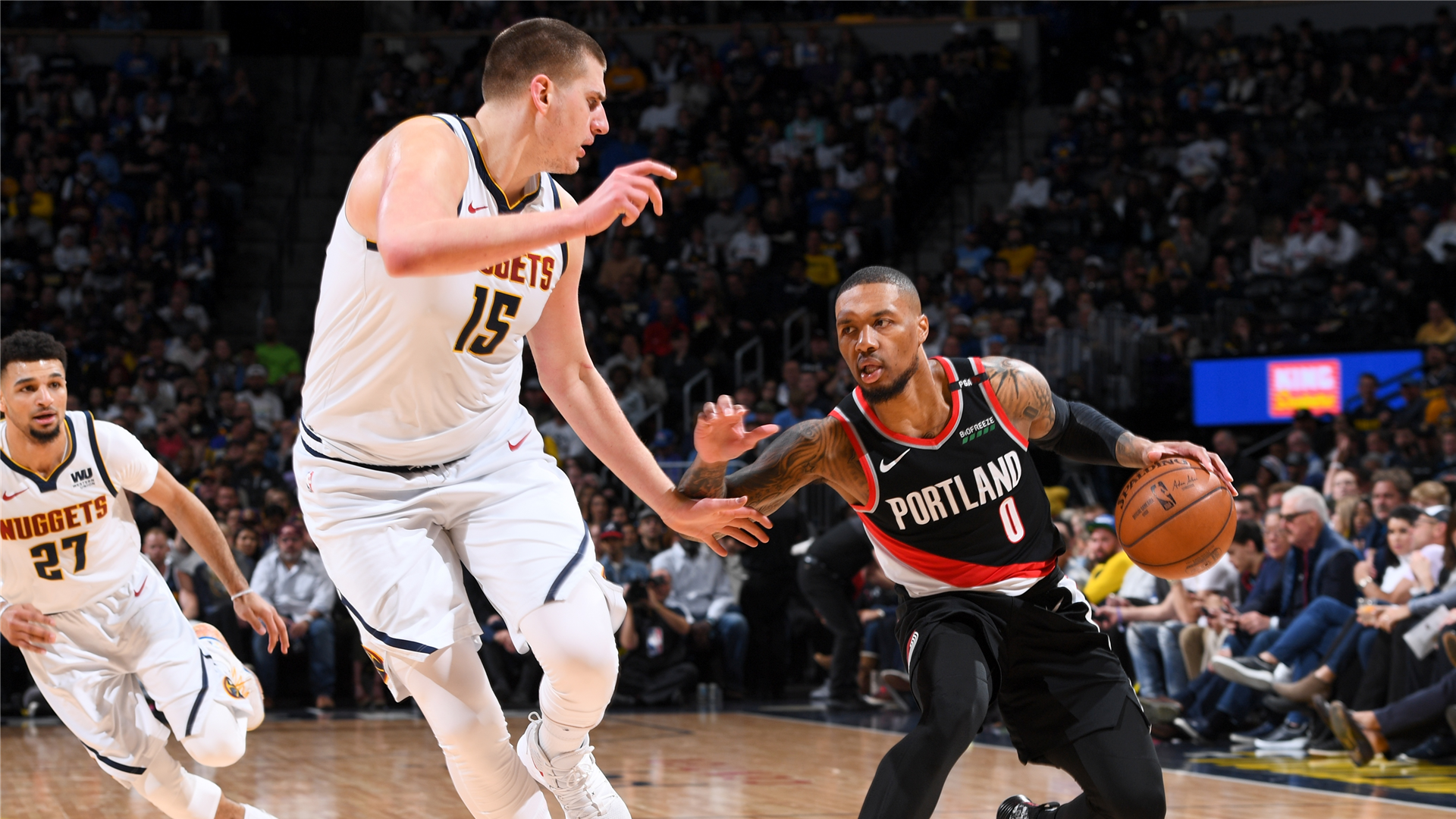 NBA Playoffs 2019: Denver Nuggets vs Portland Trail ...