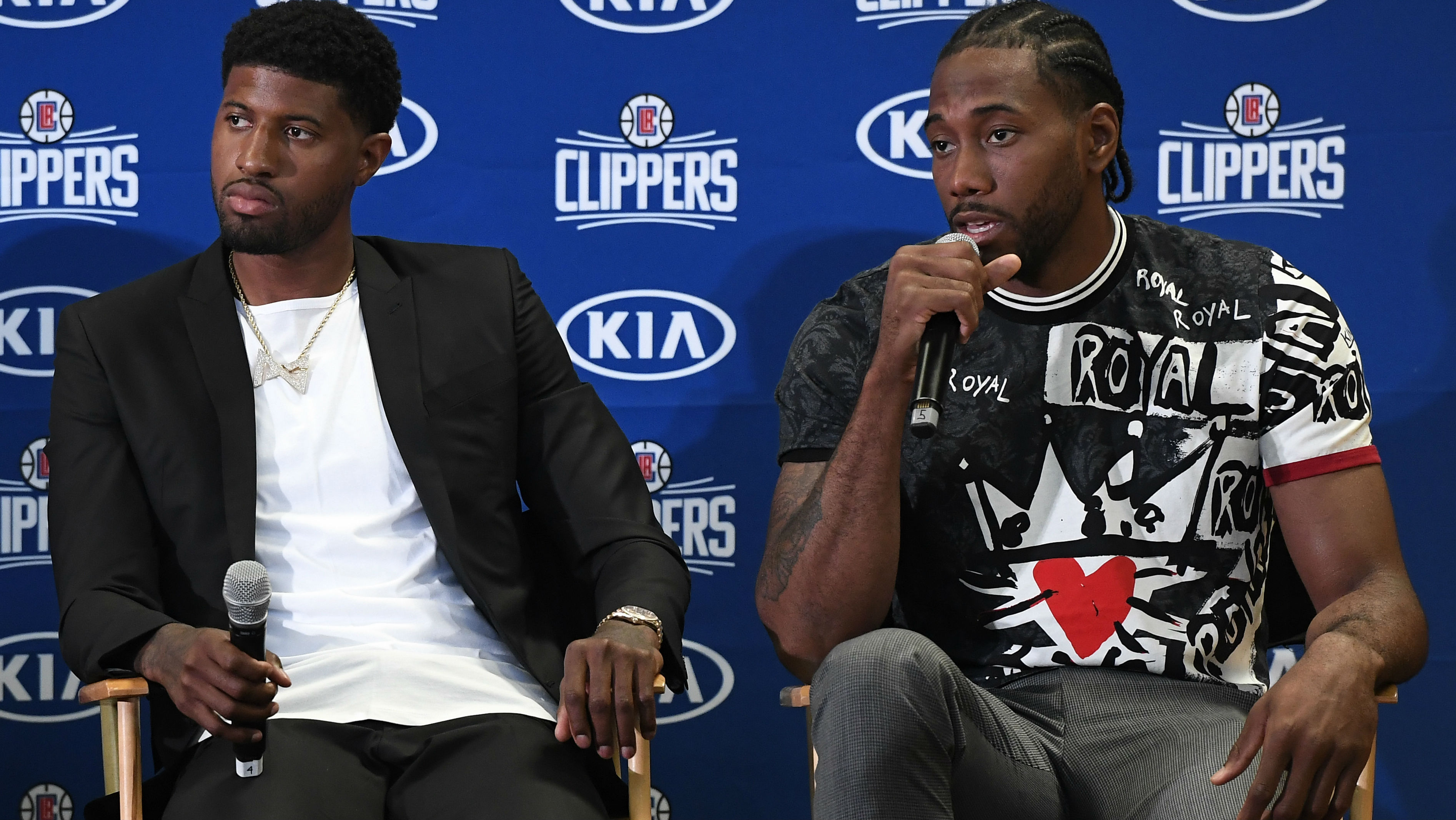 ¿Cuándo debutan Kawhi Leonard y Paul George con Los ...