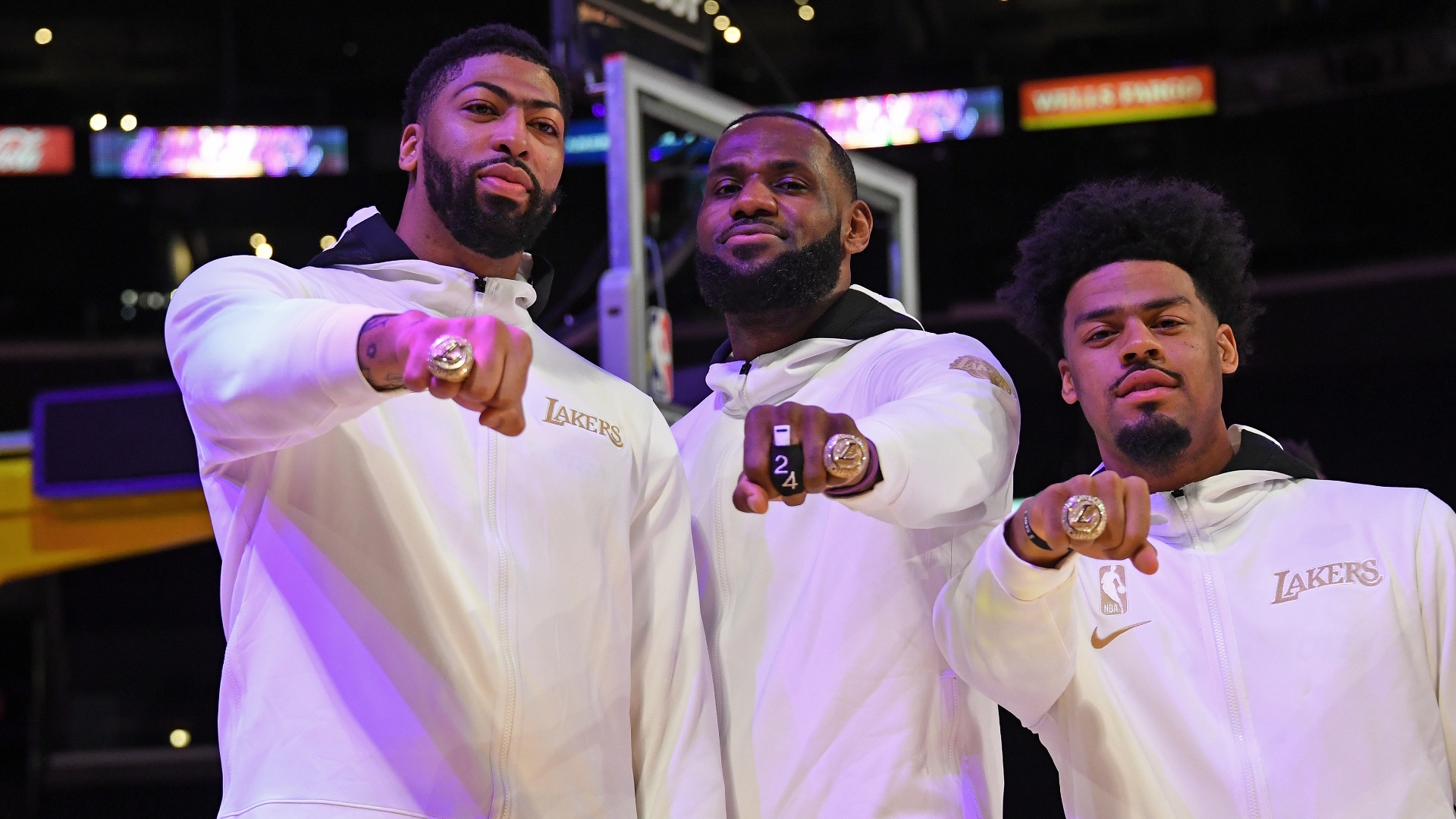 LeBron James, sobre la entrega del anillo a Los Angeles ...