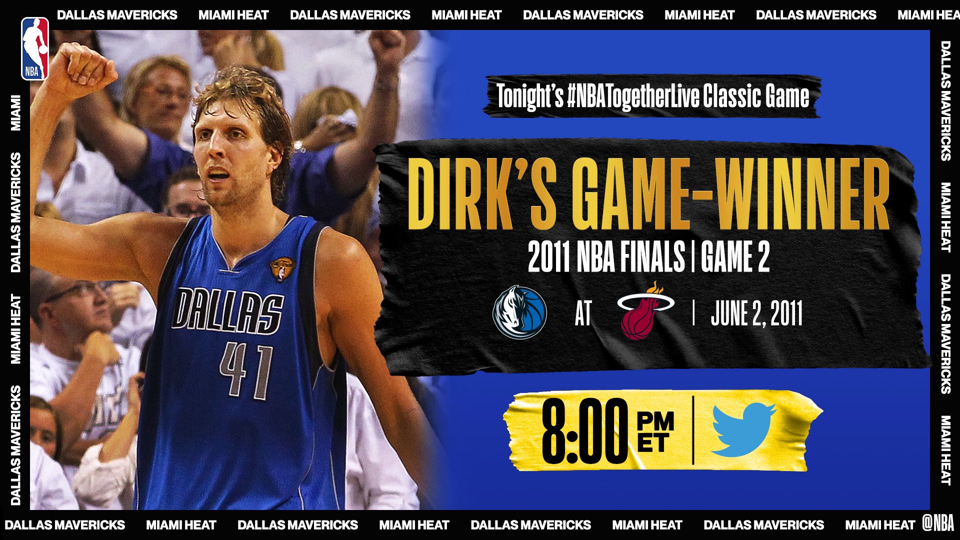 Nbatogetherlive Dirk Nowitzki S Game Winning Performance In Game 2 Of The Nba Finals Vs Miami Heat In 2011 Nba Com India The Official Site Of The Nba