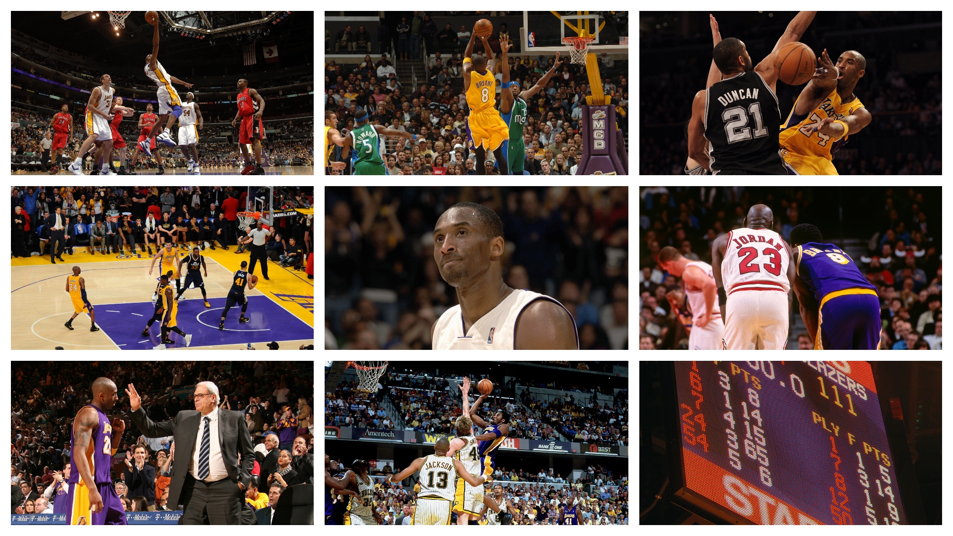 NBA Power Rankings Kobe Bryant's best game against every team NBA
