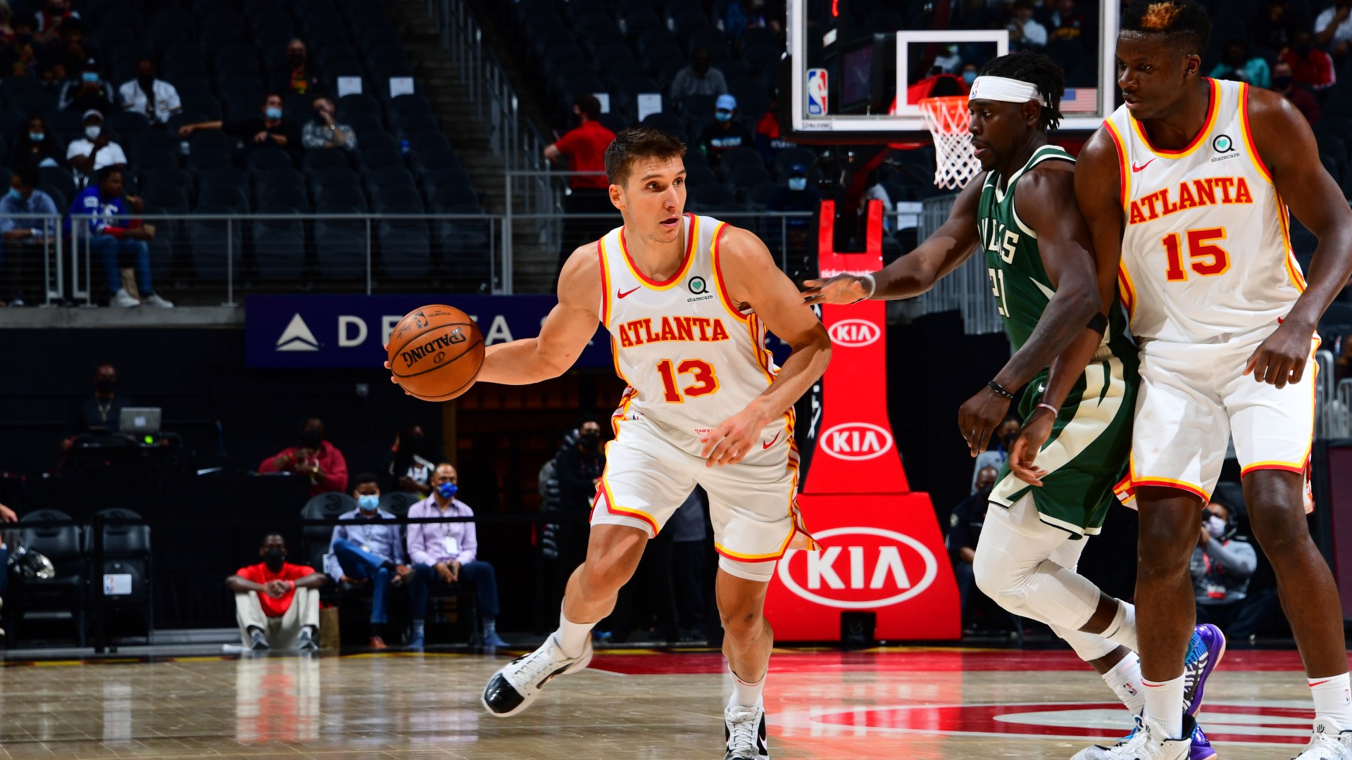 Bogdan Bogdanovich And Atlanta Hawks Blown Off By Milwaukee Bucks In A Fourth Quarter Triple Avalanche Nba Com Australia Sydney News Today