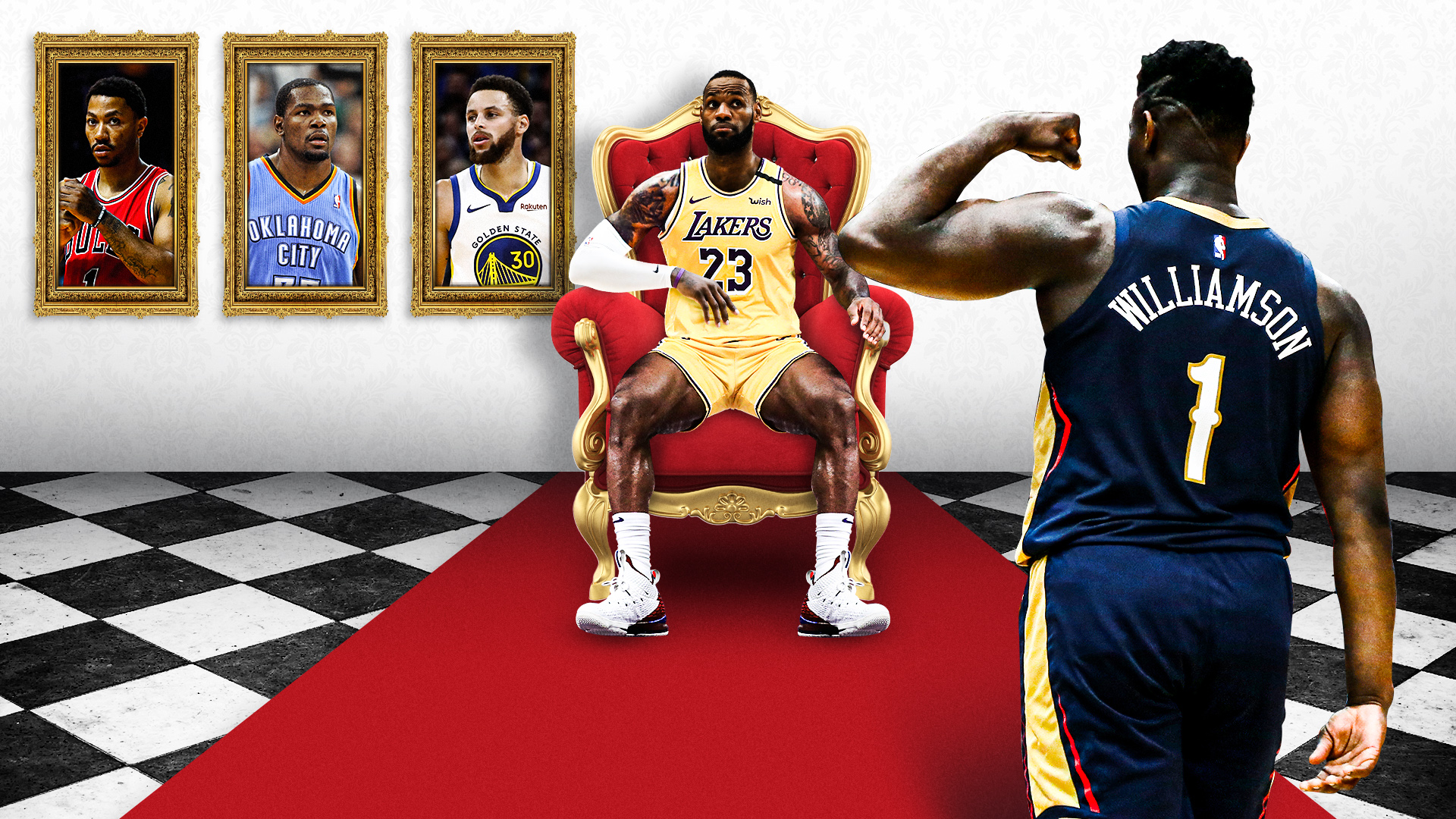 lebron james throne