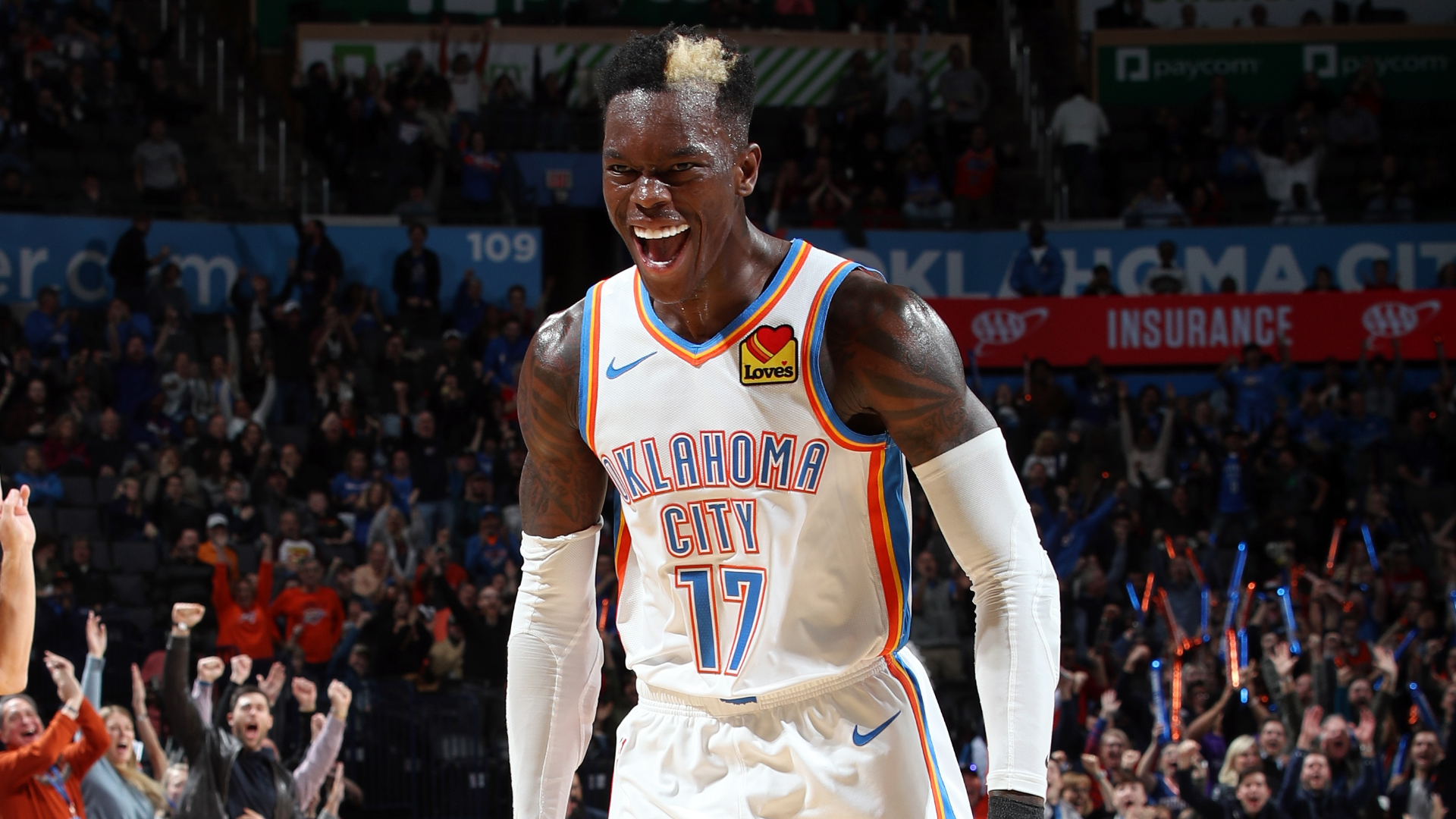 Dennis Schroder Sparks Oklahoma City Thunder To 24 Point Comeback Win Against The Memphis Grizzlies Nba Com India The Official Site Of The Nba