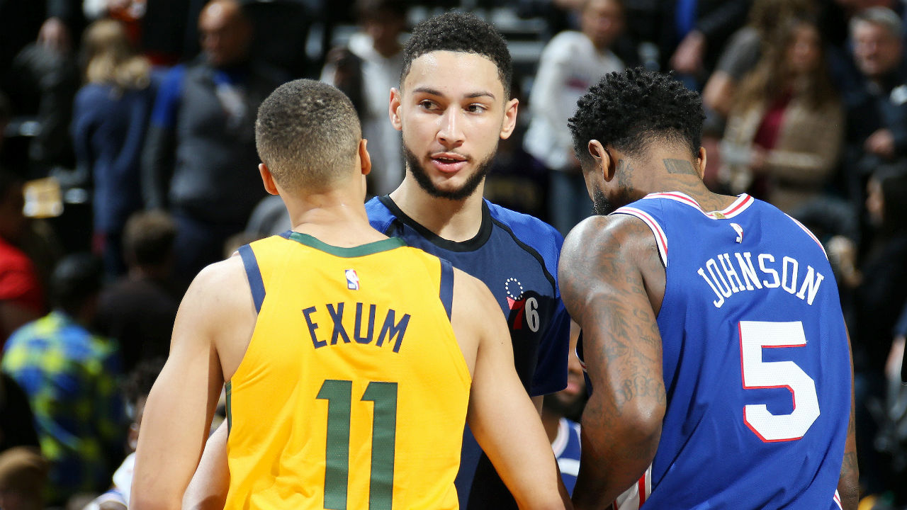 Ben Simmons posts triple-double, while Exum scores 20 off the bench as 76ers beat Jazz | NBA.com ...