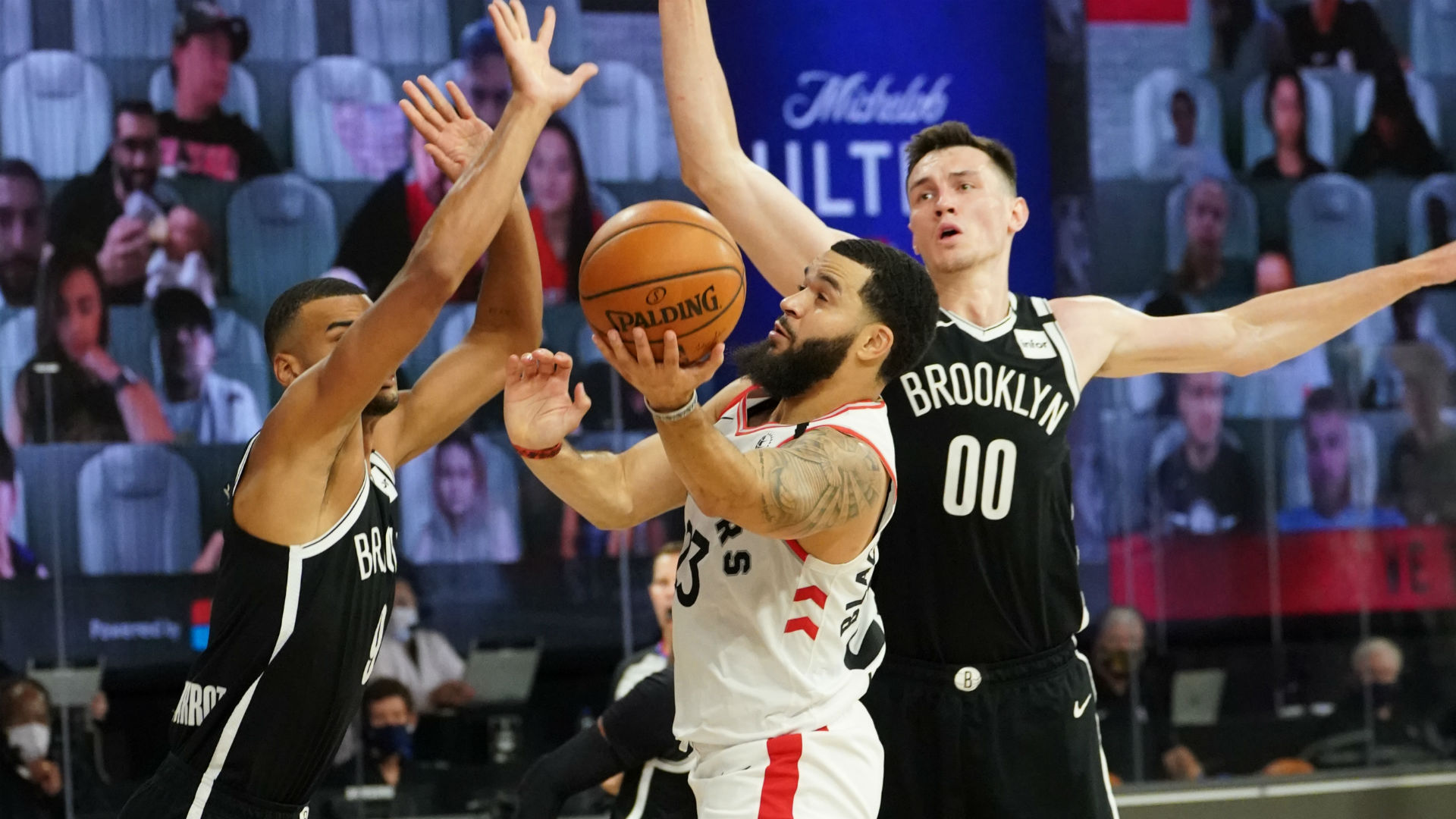 NBA Playoffs 2020: Fred VanVleet's double-double powers ...