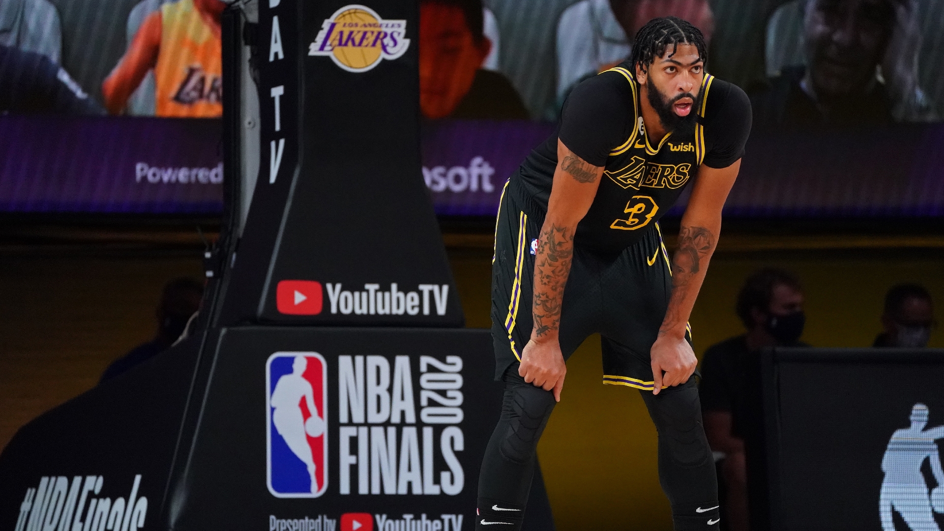 Nba Finals 2020 Los Angeles Lakers Superstar Anthony Davis Heel Will Play In Game 6 Nba Com India The Official Site Of The Nba