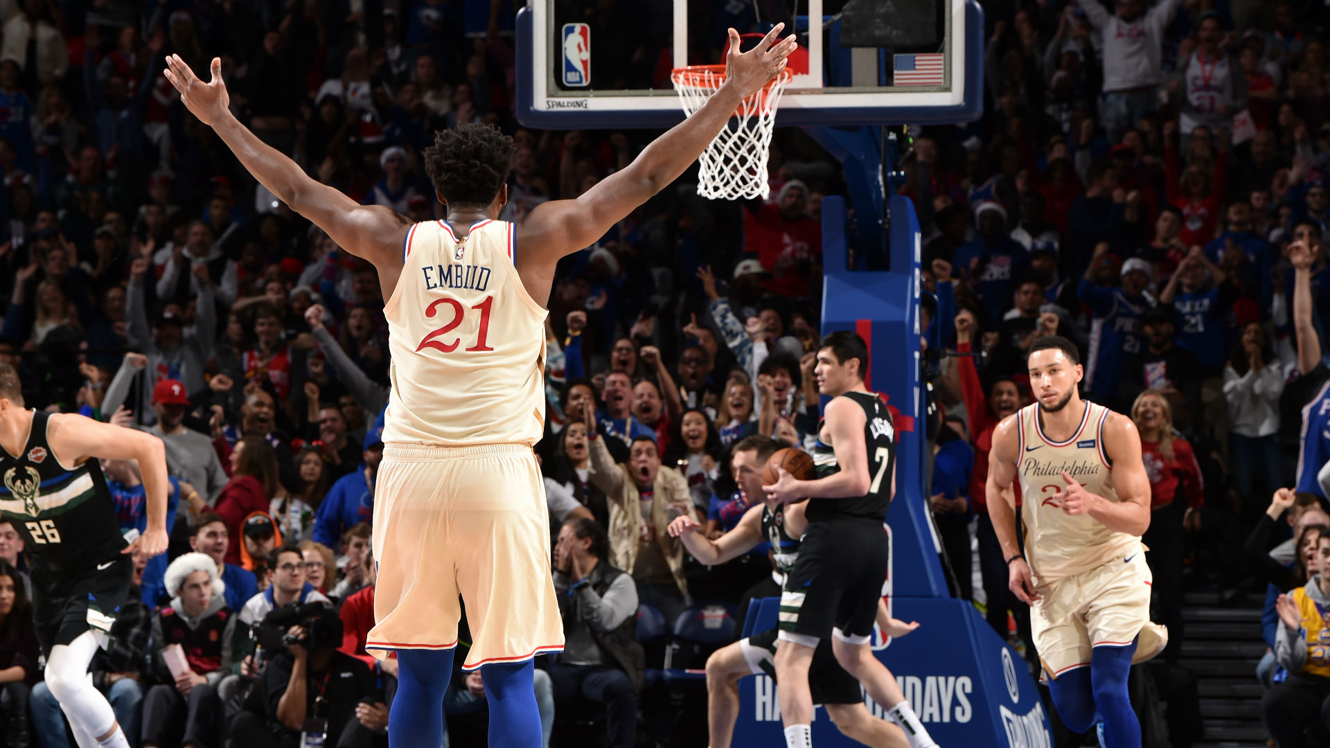 Philadelphia 76ers Sink 21 Triples Hand Milwaukee Bucks Fifth Loss Of The Season Nba Com Australia The Official Site Of The Nba