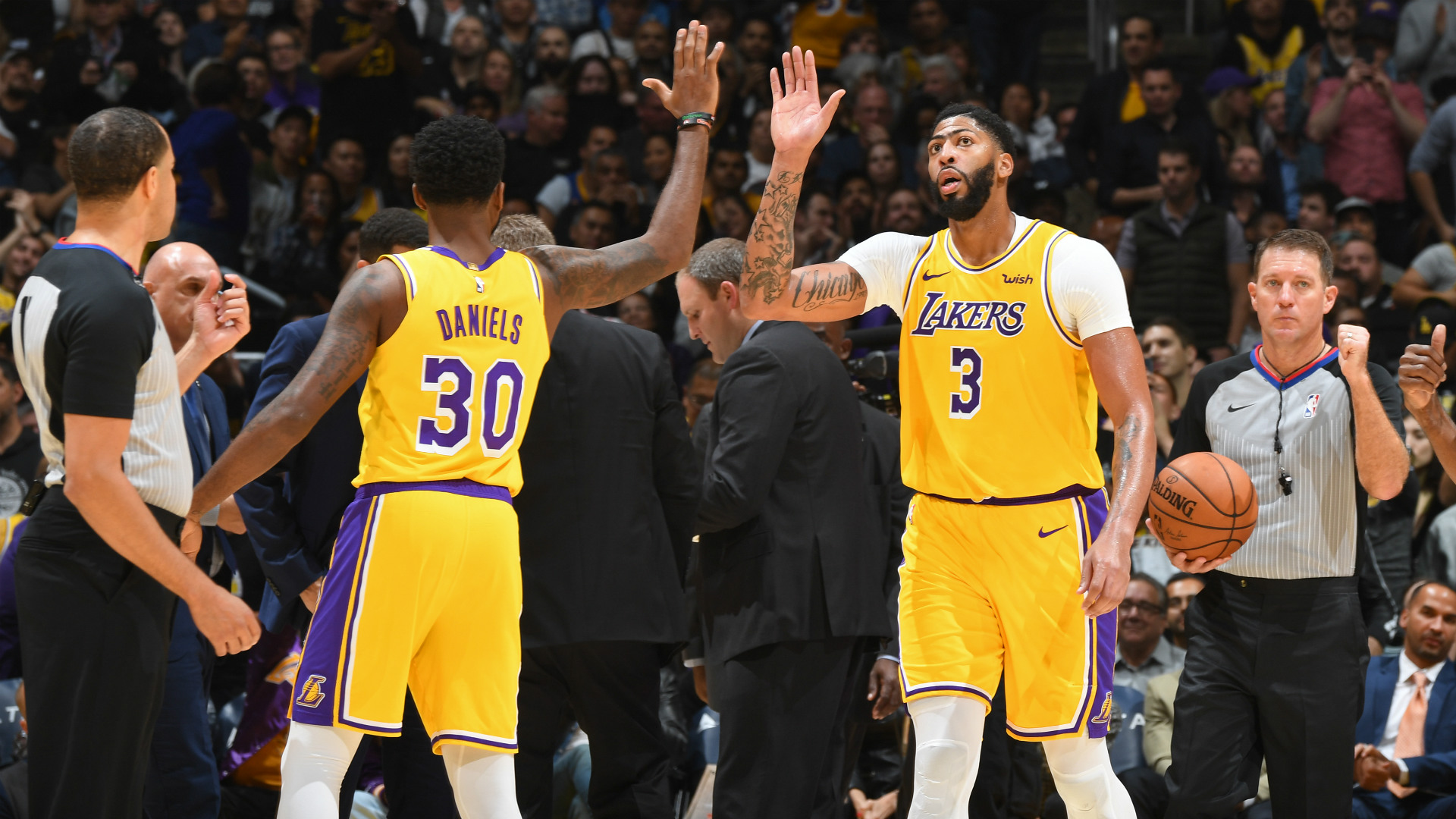 Anthony Davis emula a Shaquille O'Neal y Los Angeles ...