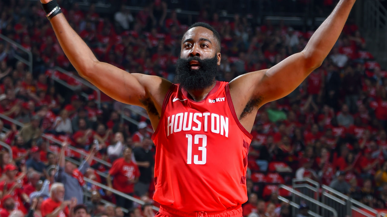 NBA Playoffs 2019: James Harden earns Player of the Day ...