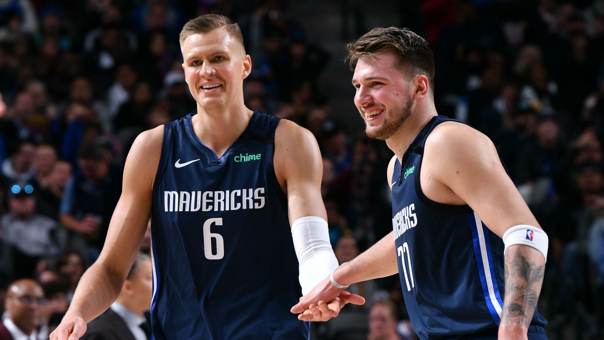 Luka Doncic and Kristaps Porzingis are forming a fearsome duo ...