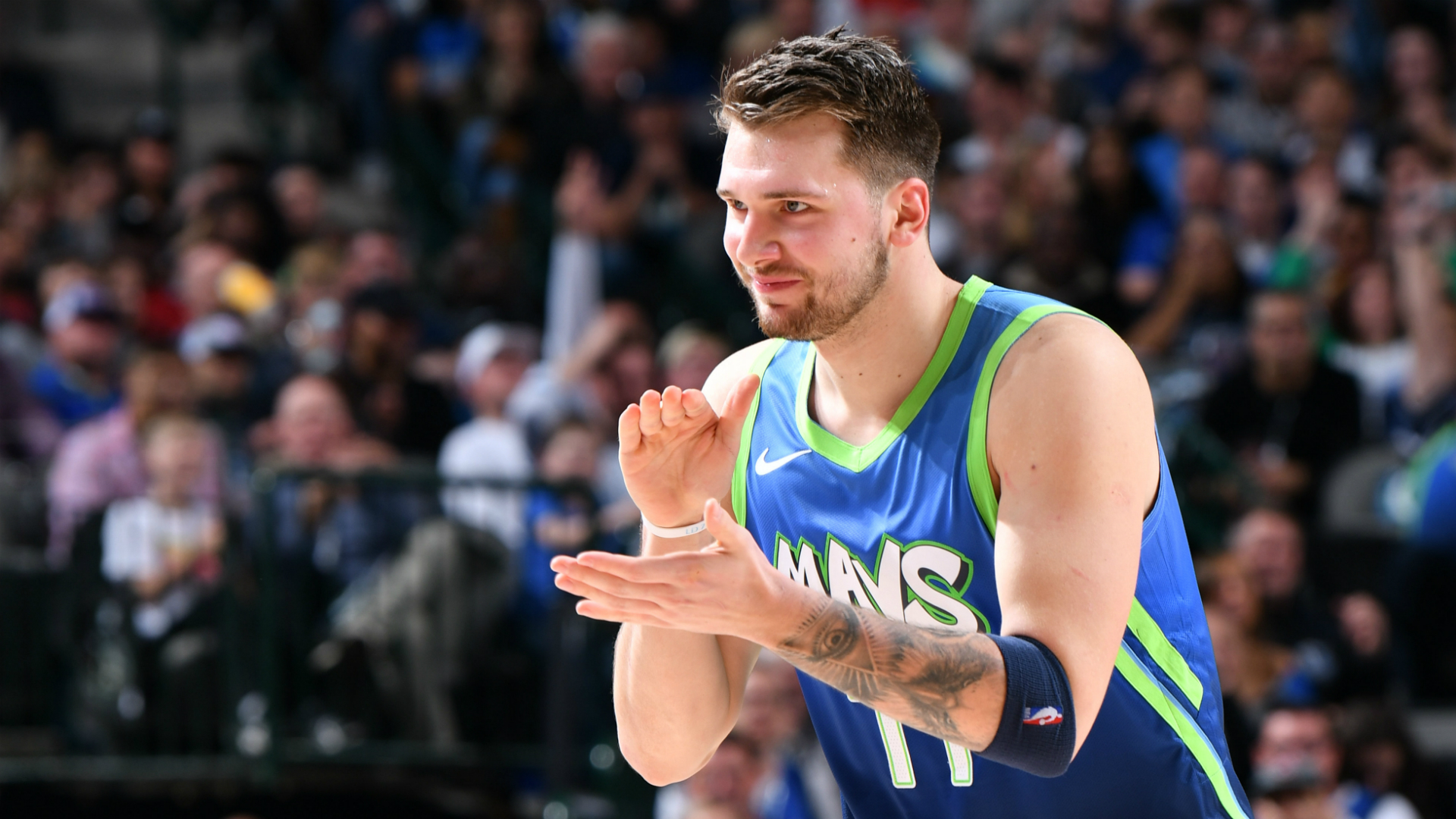 Luka Doncic goes for near-triple-double in first game back ...