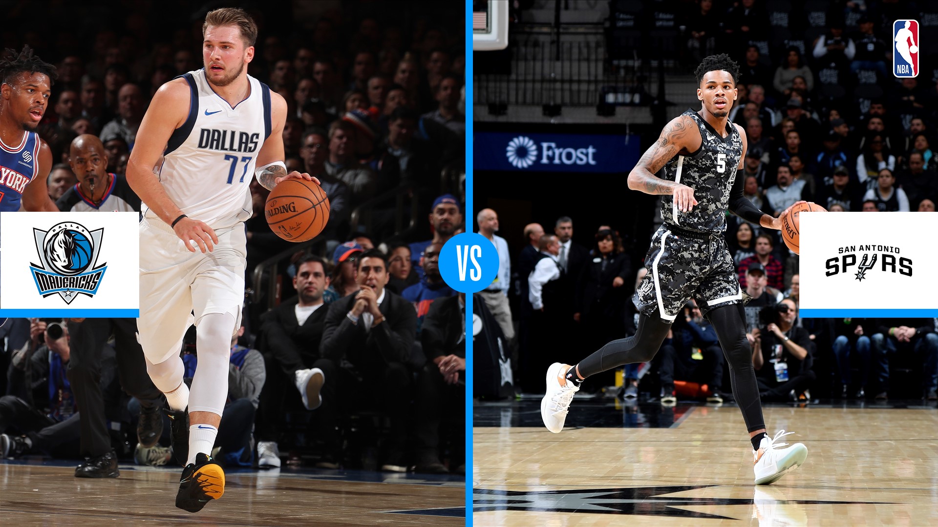 Dallas Mavericks y el mago Luka Doncic reciben a San Antonio Spurs - NBA ES