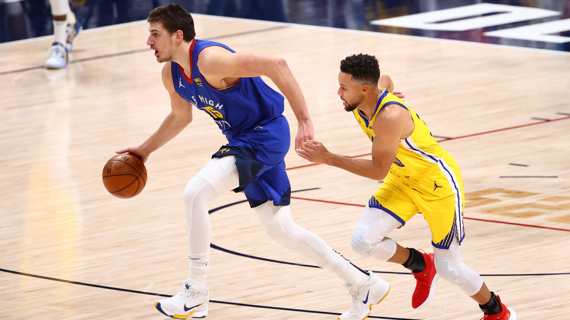 Nikola Jokic triple-double helps Denver Nuggets hold off hot shooting Steph Curry | NBA.com Australia | The official site of the NBA