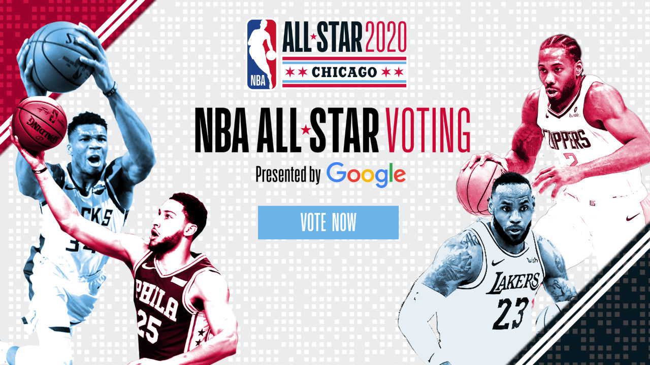  2020 NBA All - Star voting is LIVE - get your votes in now 