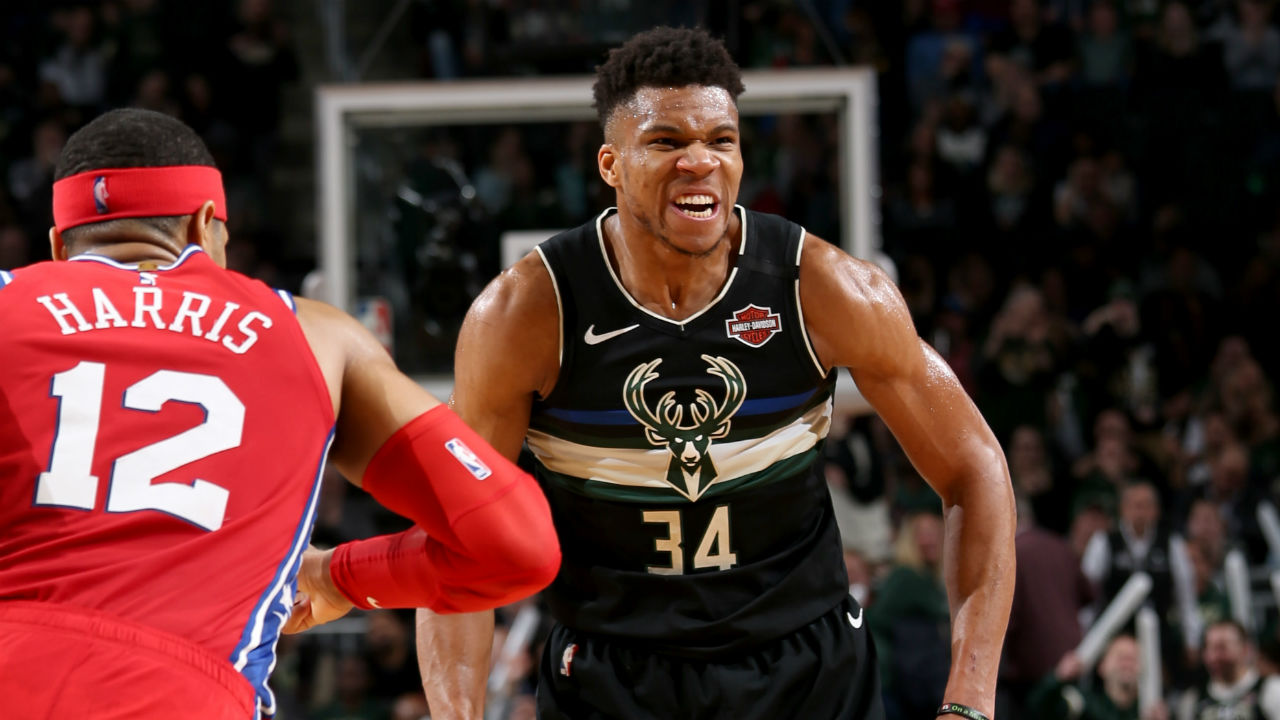 Giannis Antetokounmpo turns in monster performance as ...